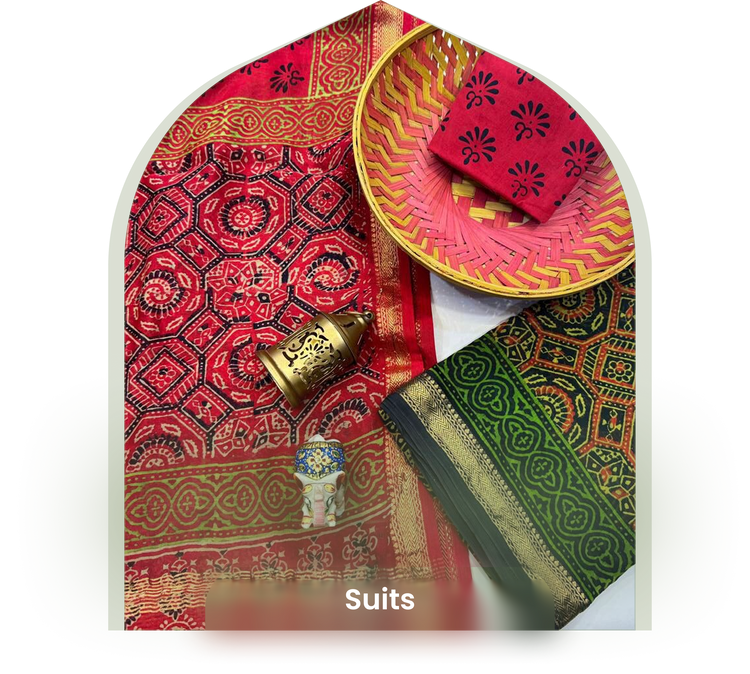 Chanderi Silk Suit
