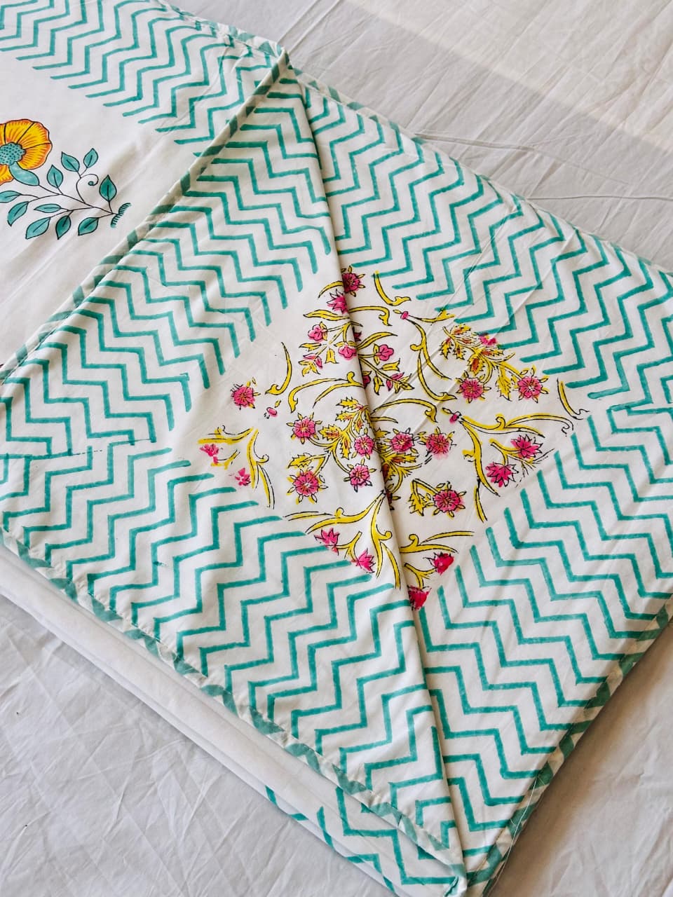 Gulu Dohar - Premium Handblock Printed King Size Dohar