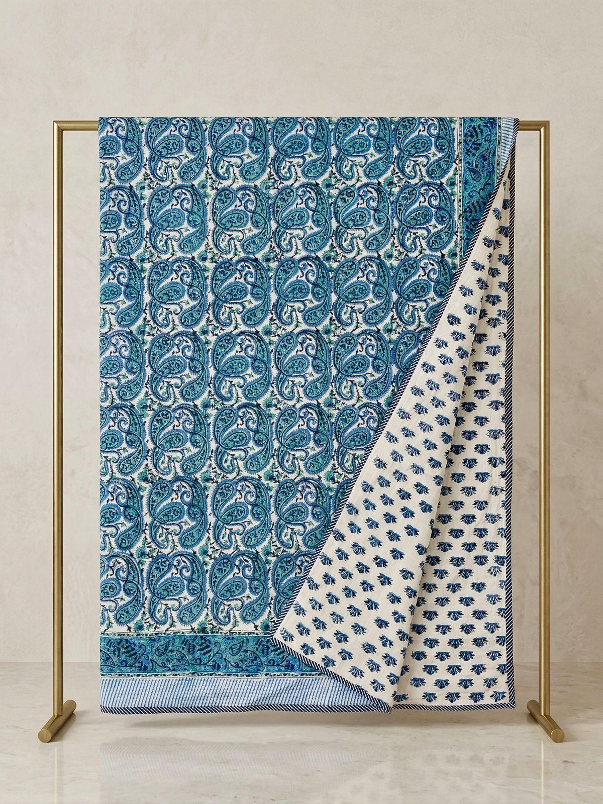 Narmya Nights – Premium Handblock Printed King Size Dohar