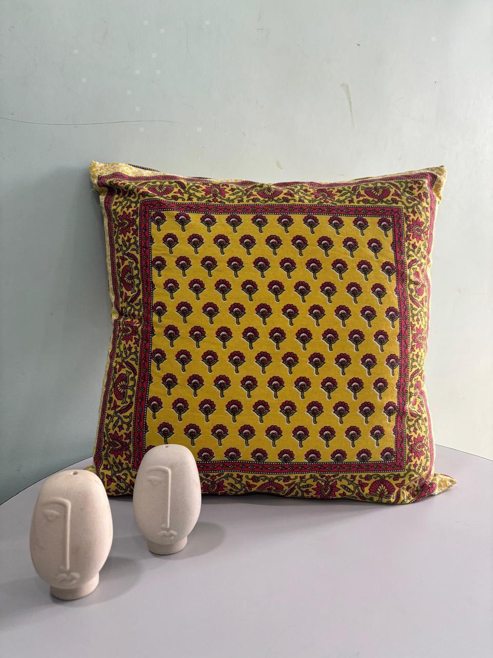 Coco Rest - Handblock Printed Cushion Cover Set