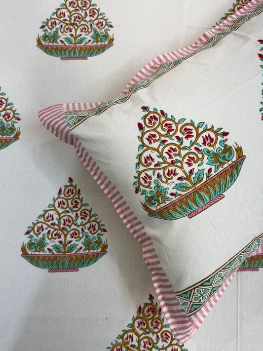 Paan Double Bedsheet 90x108