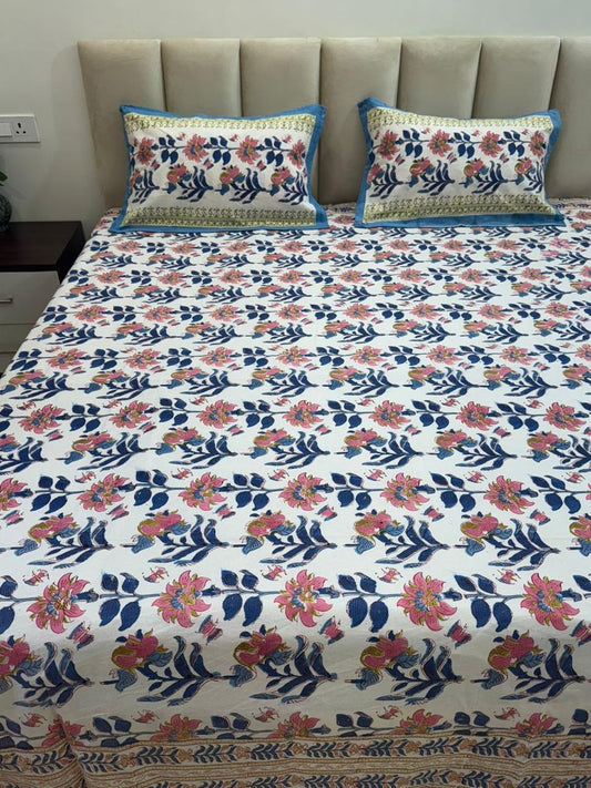 Kasturi Double Bedsheet 90x108