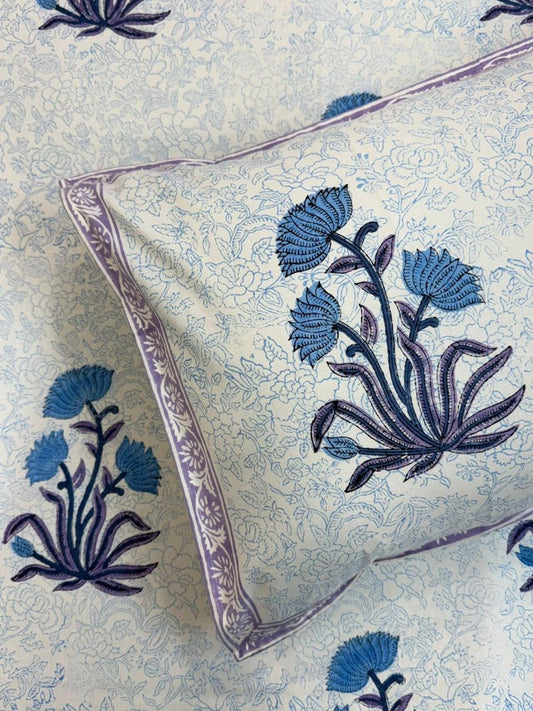 Bluflora Double Bedsheet 90x108