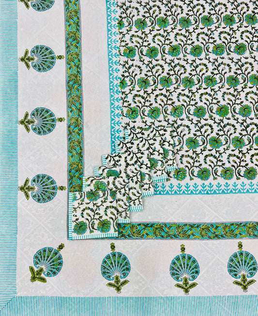 Chhaap Charm | Handblock Printed Dining Table Cover Set