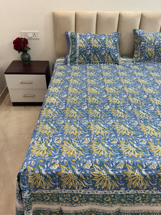 Gulab bagh Double Bedsheet 90x108