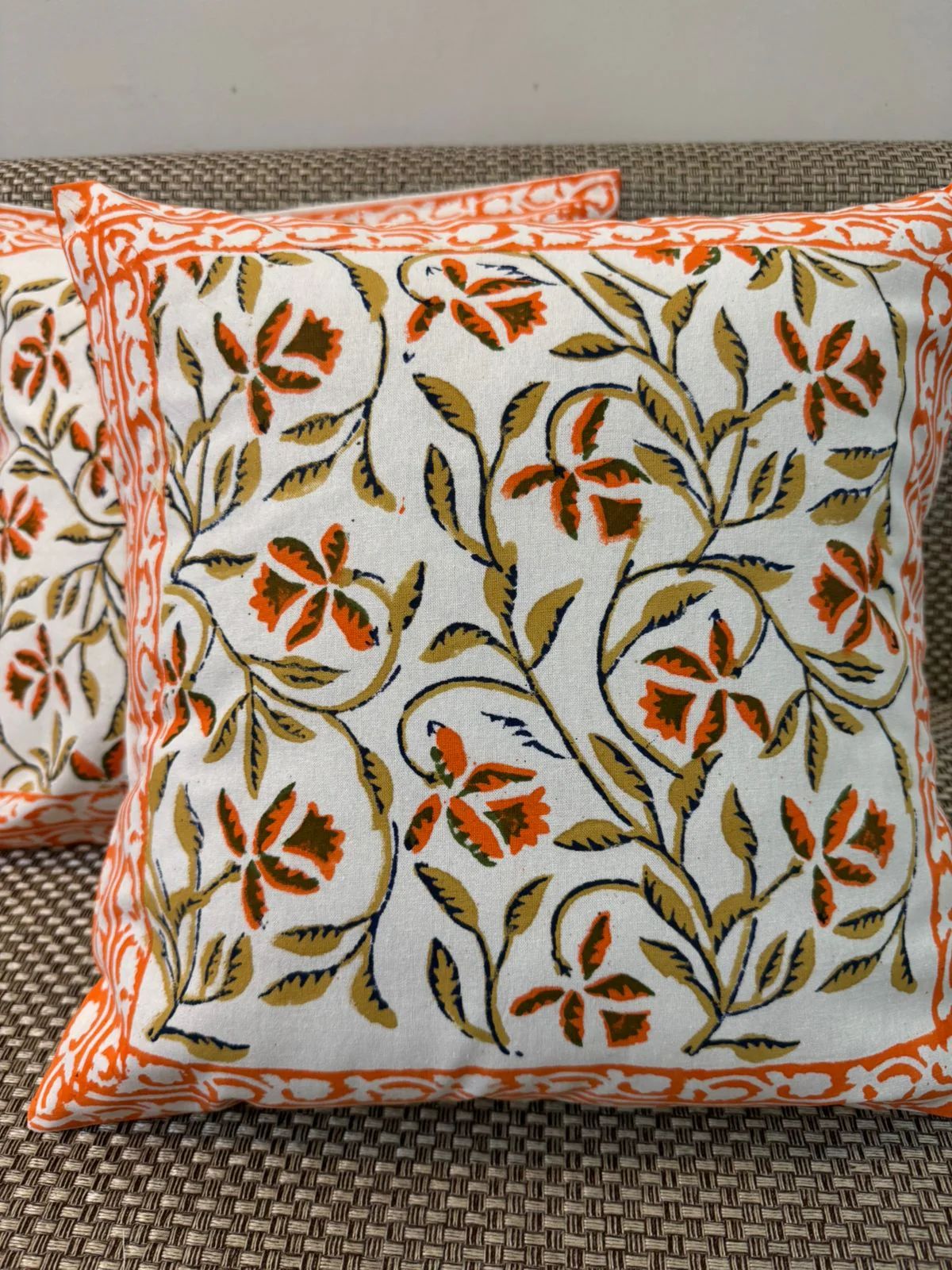 ButiNest – Handblock Printed Cushion Cover Set