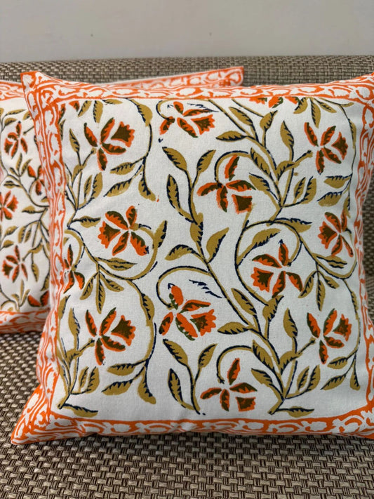 ButiNest – Handblock Printed Cushion Cover Set