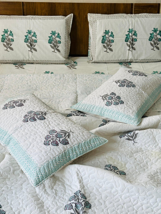 Zarbaft – Handblock Printed Double Comforter Set
