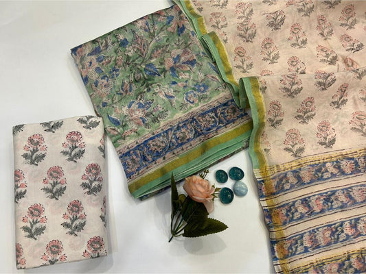 Baag-e pehnawa – Chanderi Silk Suit Set