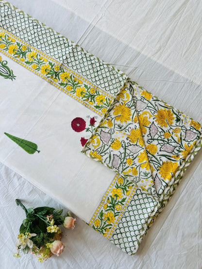 Khaas Dohar - Premium Handblock Printed King Size Dohar