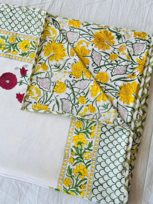 Khaas Dohar - Premium Handblock Printed King Size Dohar