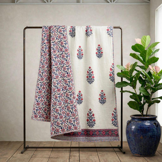 Palki Layers – Premium Handblock Printed King Size Dohar