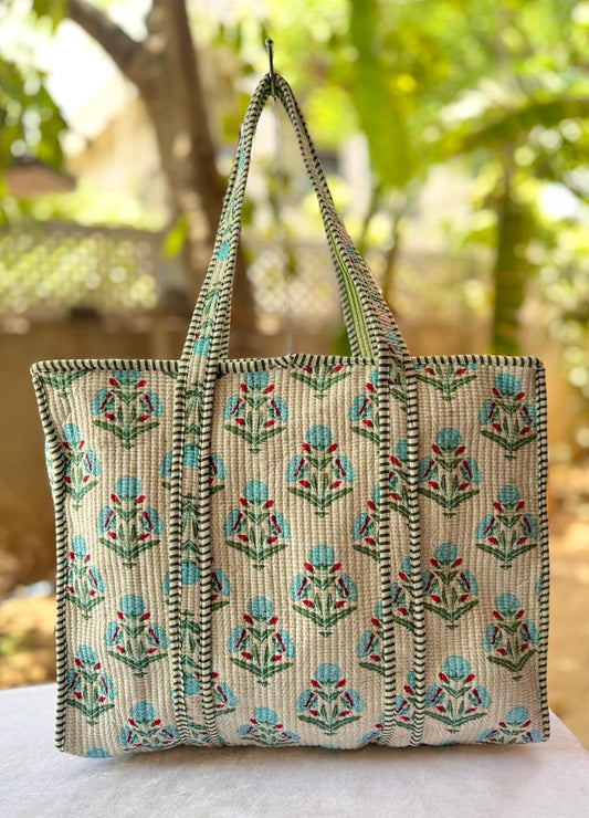 Haizal - Quilted Tote Bag
