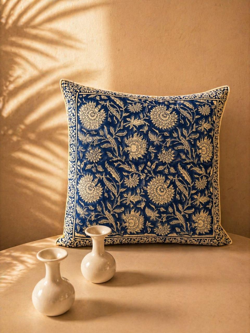 Kailly - Handblock Printed Cushion Cover Set