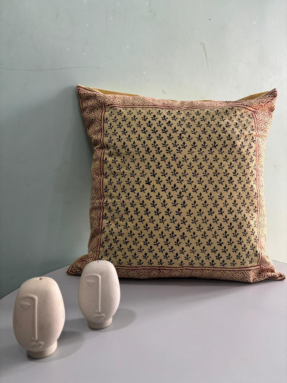Jennfa - Handblock Printed Cushion Cover Set
