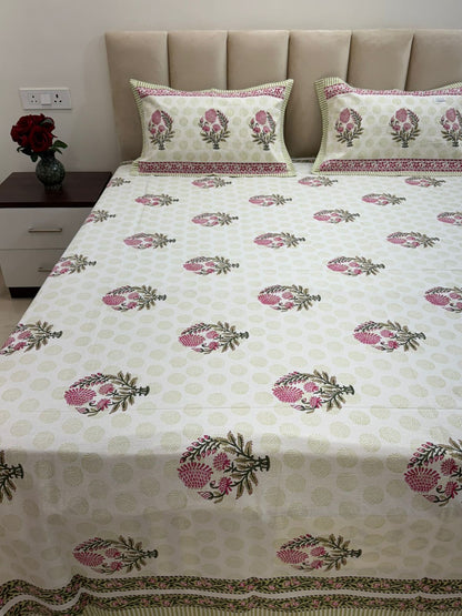 Pesari Double Bedsheet 90x108