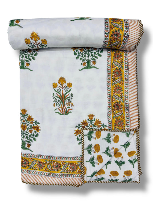 Sofsun Dohar - Premium Handblock Printed King Size Dohar