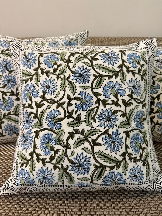 Fencyrest - Handblock Printed Cushion Cover Set