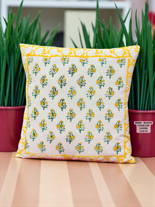 Kailly - Handblock Printed Cushion Cover Set