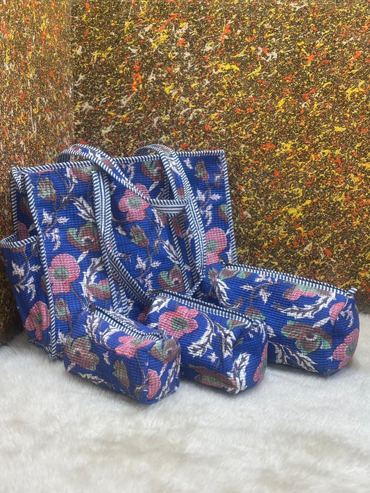 Blubaghicha - Quilted Tote Bag Set