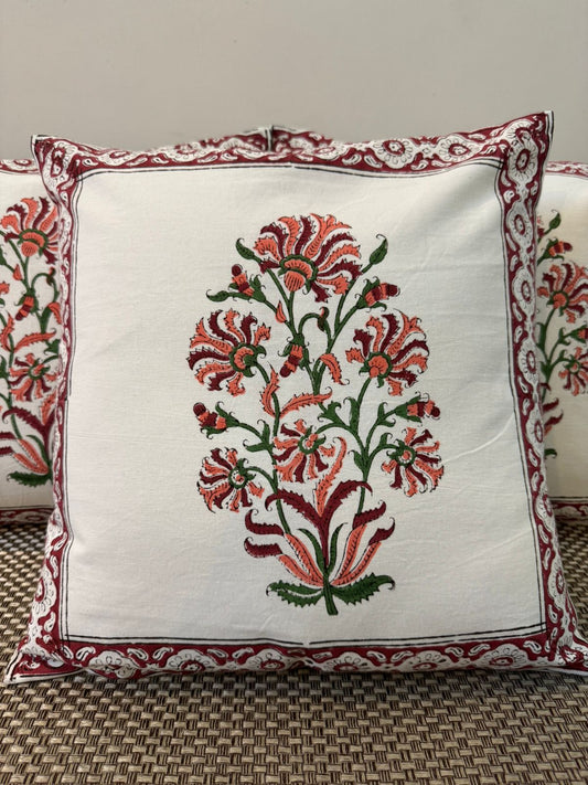 Flyrest - Handblock Printed Cushion Cover Set