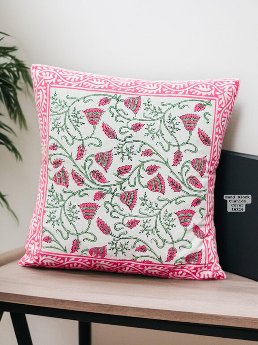 Jennfa - Handblock Printed Cushion Cover Set