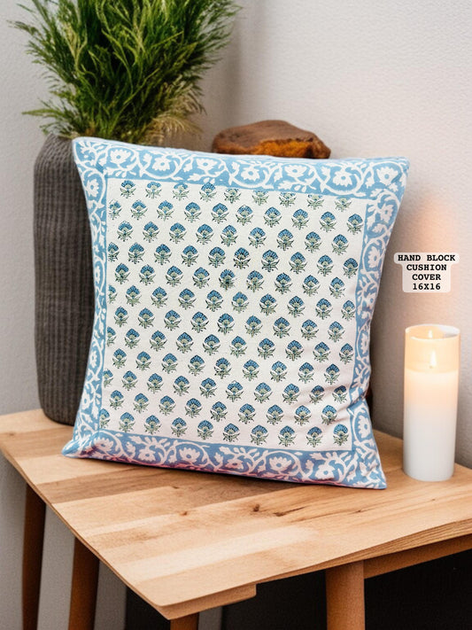 Farmai - Handblock Printed Cushion Cover Set