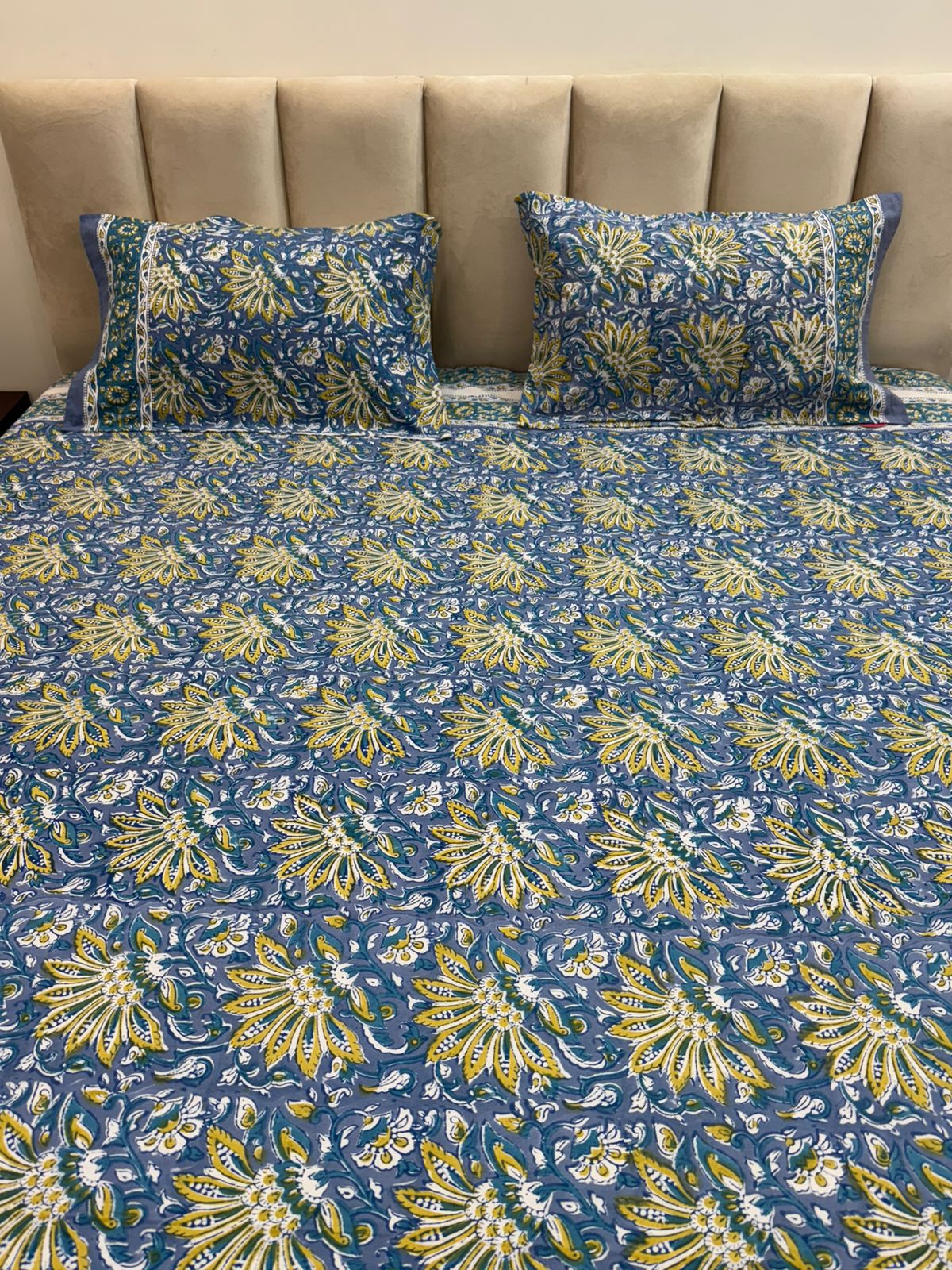 Gulab bagh Double Bedsheet 90x108