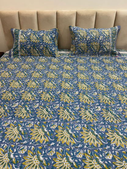 Gulab bagh Double Bedsheet 90x108