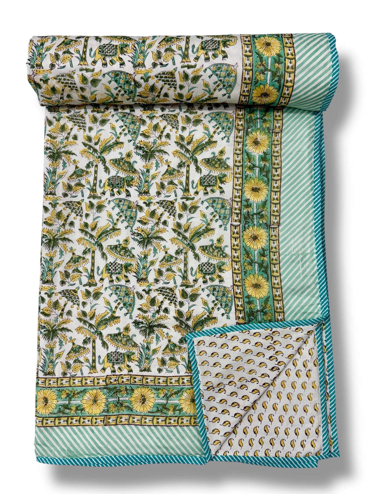 Sakoon Dohar - Premium Handblock Printed King Size Dohar