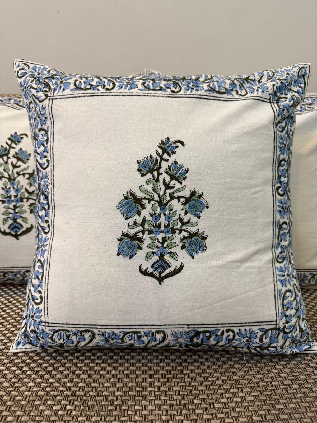 Jalrest - Handblock Printed Cushion Cover Set