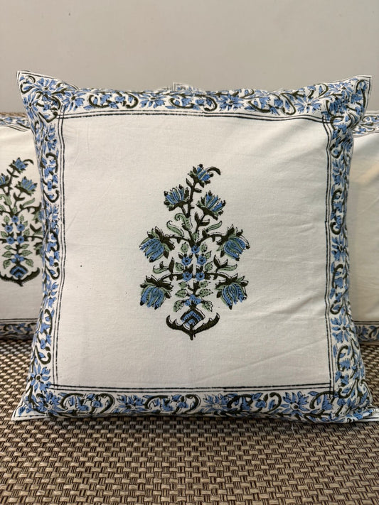 Jalrest - Handblock Printed Cushion Cover Set
