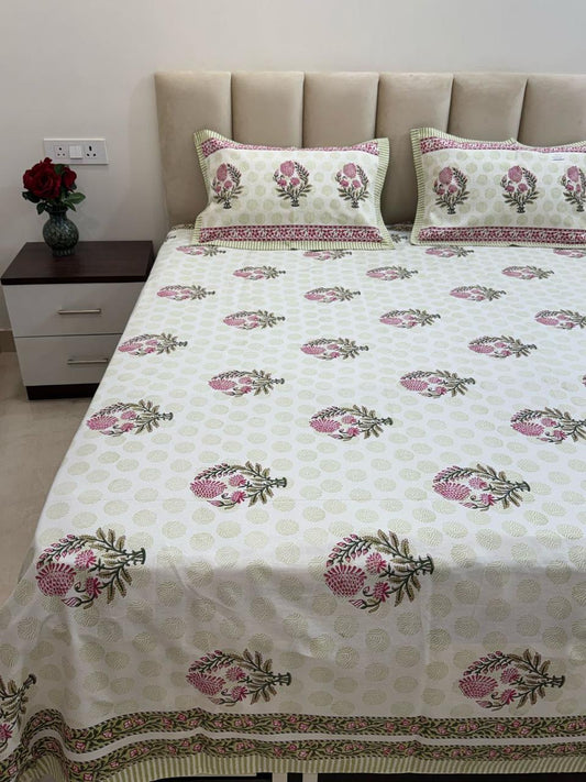 Pesari Double Bedsheet 90x108