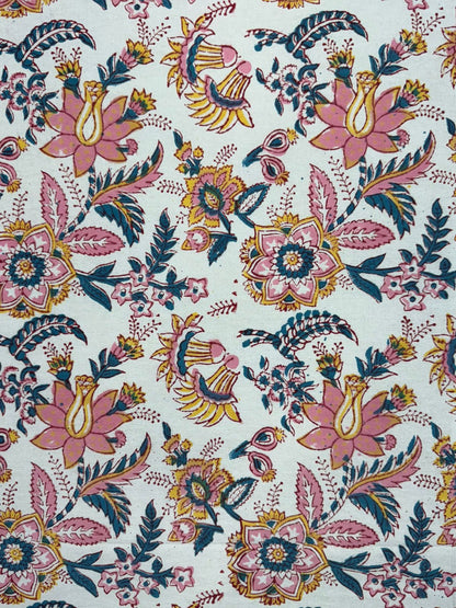 Baagh E Bahar Double Bedsheet 90x108