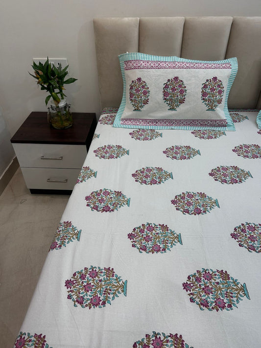 Kear  Double Bedsheet 90x108