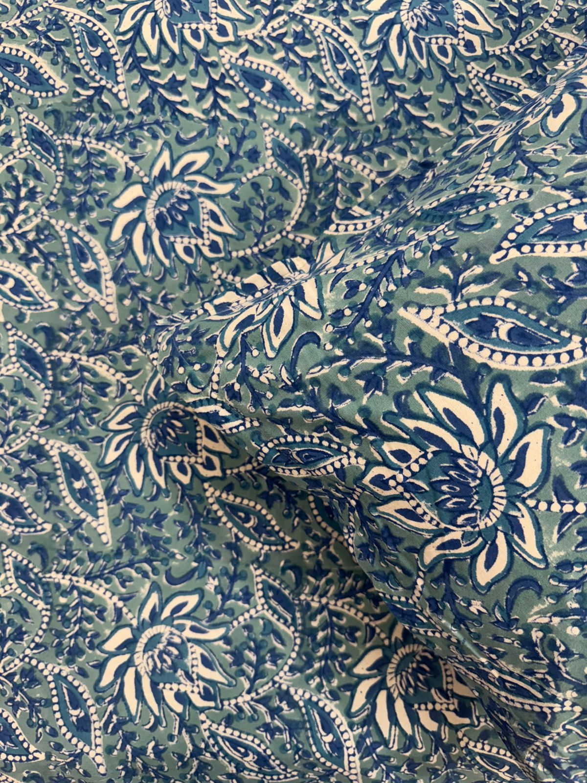 Indigo Double Bedsheet 90x108