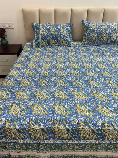 Gulab bagh Double Bedsheet 90x108