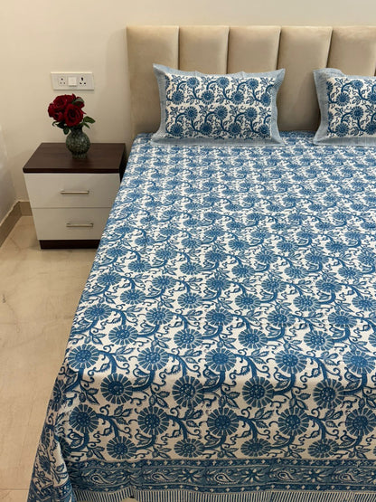 Bloomyblu Double Bedsheet 90x108
