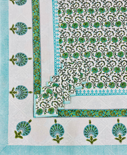 Chhaap Charm | Handblock Printed Dining Table Cover Set
