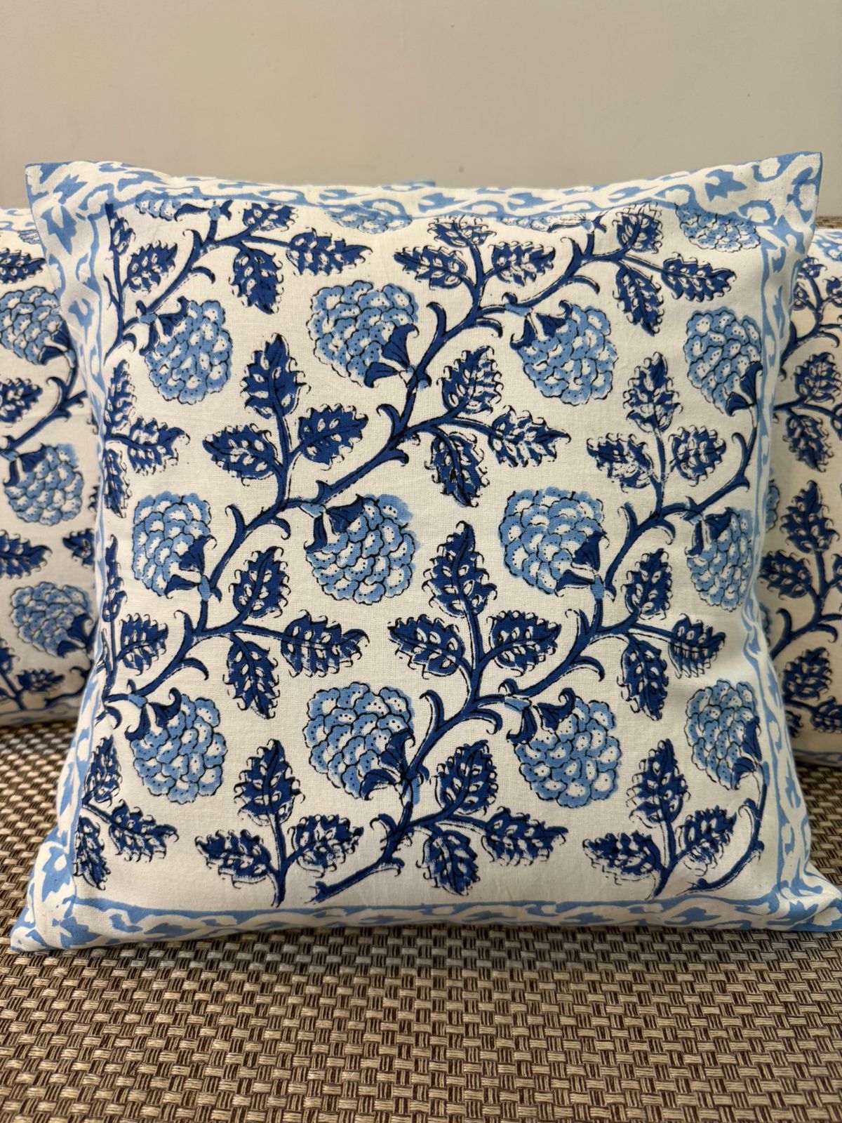 Berry Rest - Handblock Printed Cushion Cover Set
Category: Cushion Cover